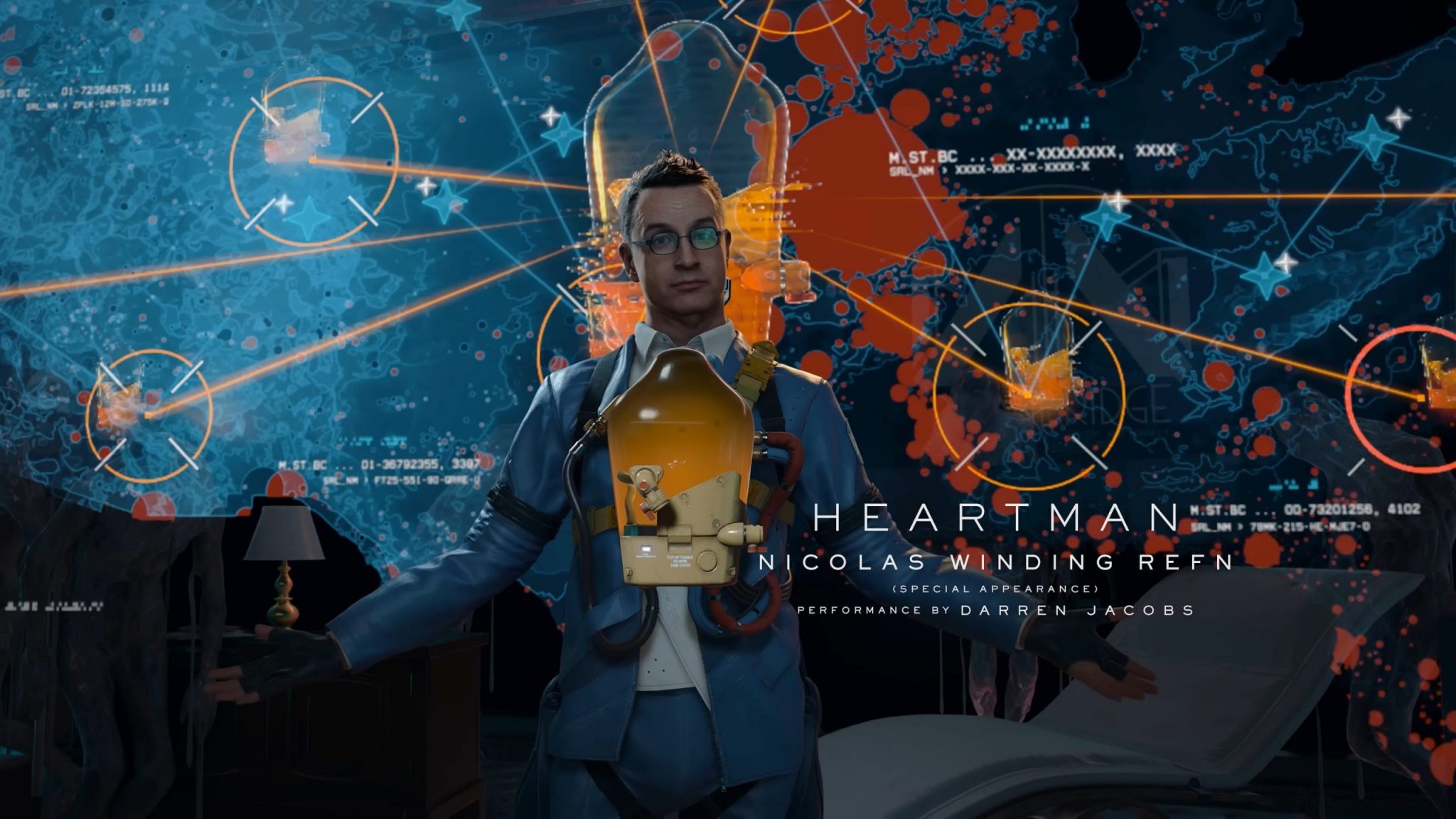 Heartman – Nicolas Winding Refn (Model) Darren Jacobs (Voice, performance capture)